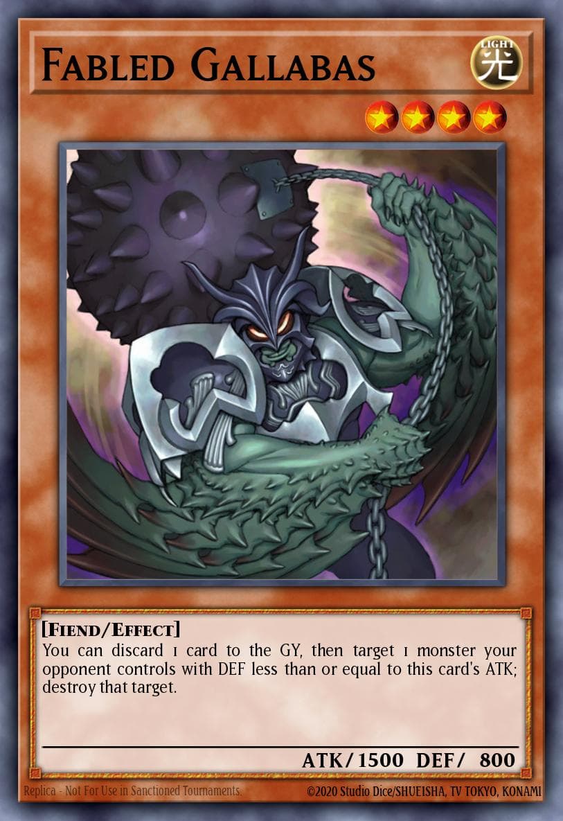 Fabled Gallabas Hidden Arsenal 2 card