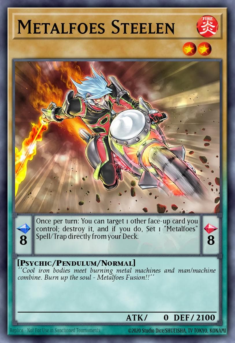 Metalfoes Steelen Ghosts From the Past card