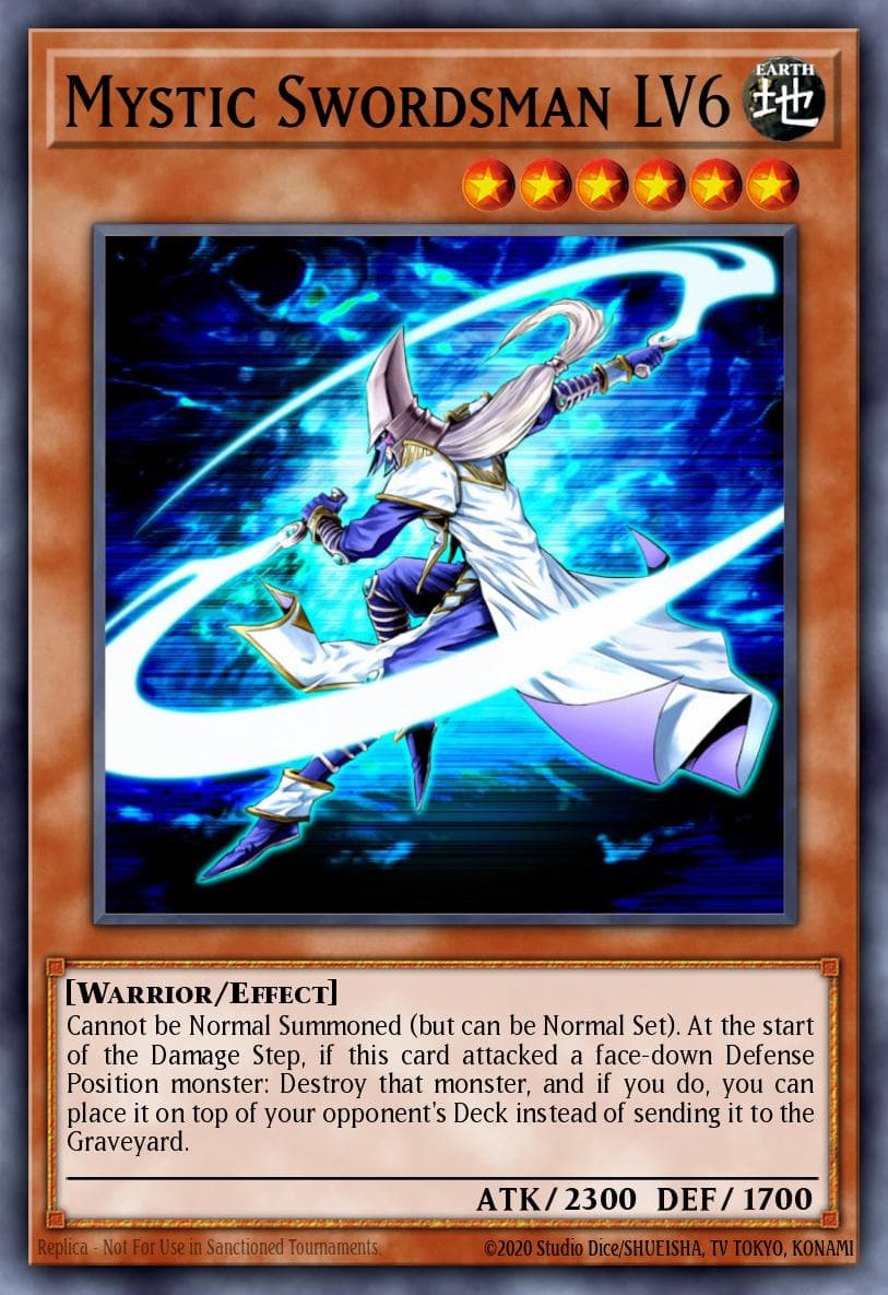 Mystic Swordsman LV6 Dark Revelation Volume 3 card