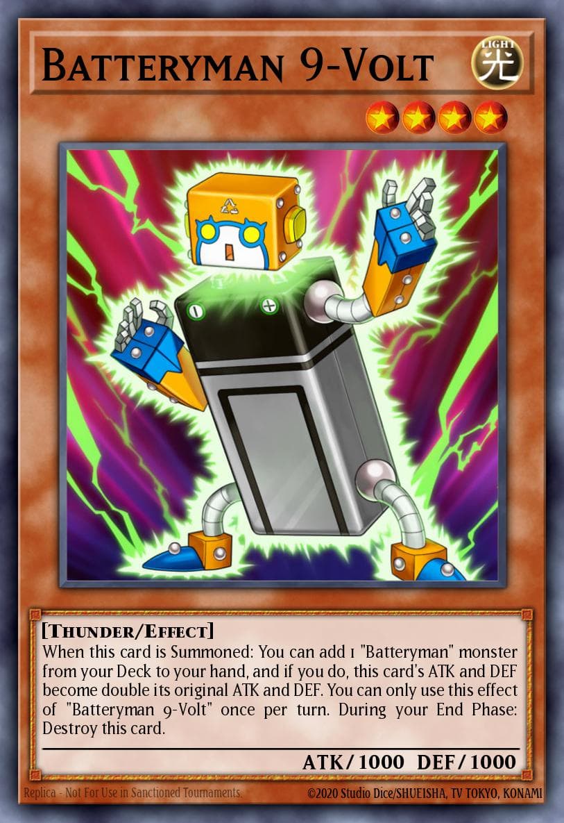 Batteryman 9-Volt Duelist Alliance: Deluxe Edition card