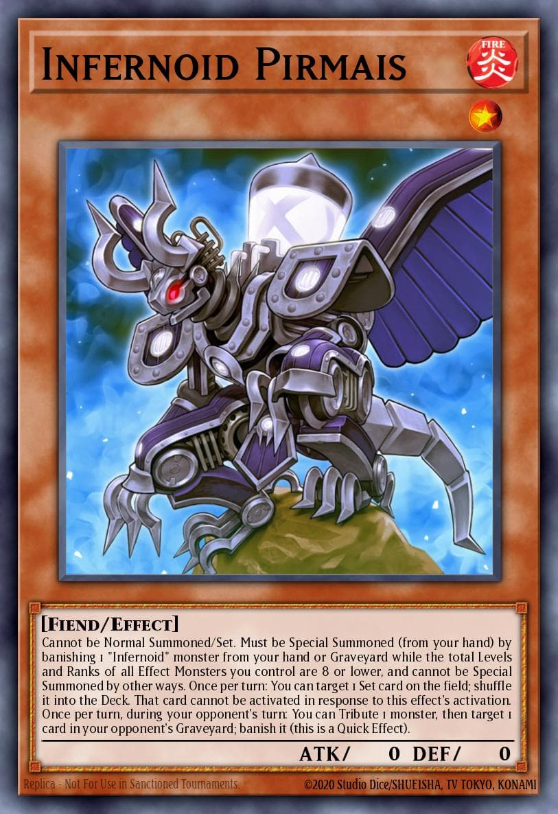 Infernoid Pirmais Battles of Legend: Terminal Revenge card
