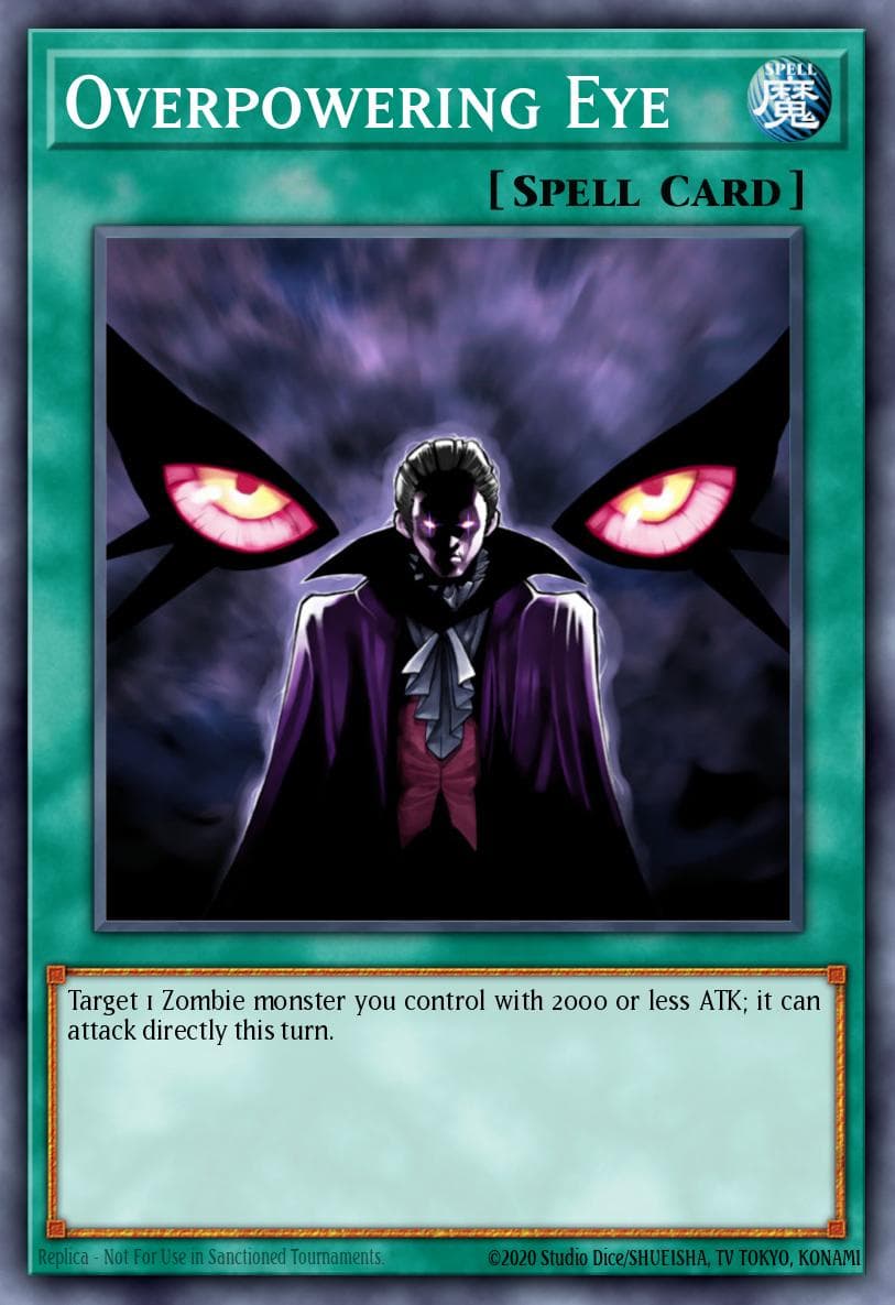 Overpowering Eye Structure Deck: Zombie Horde card