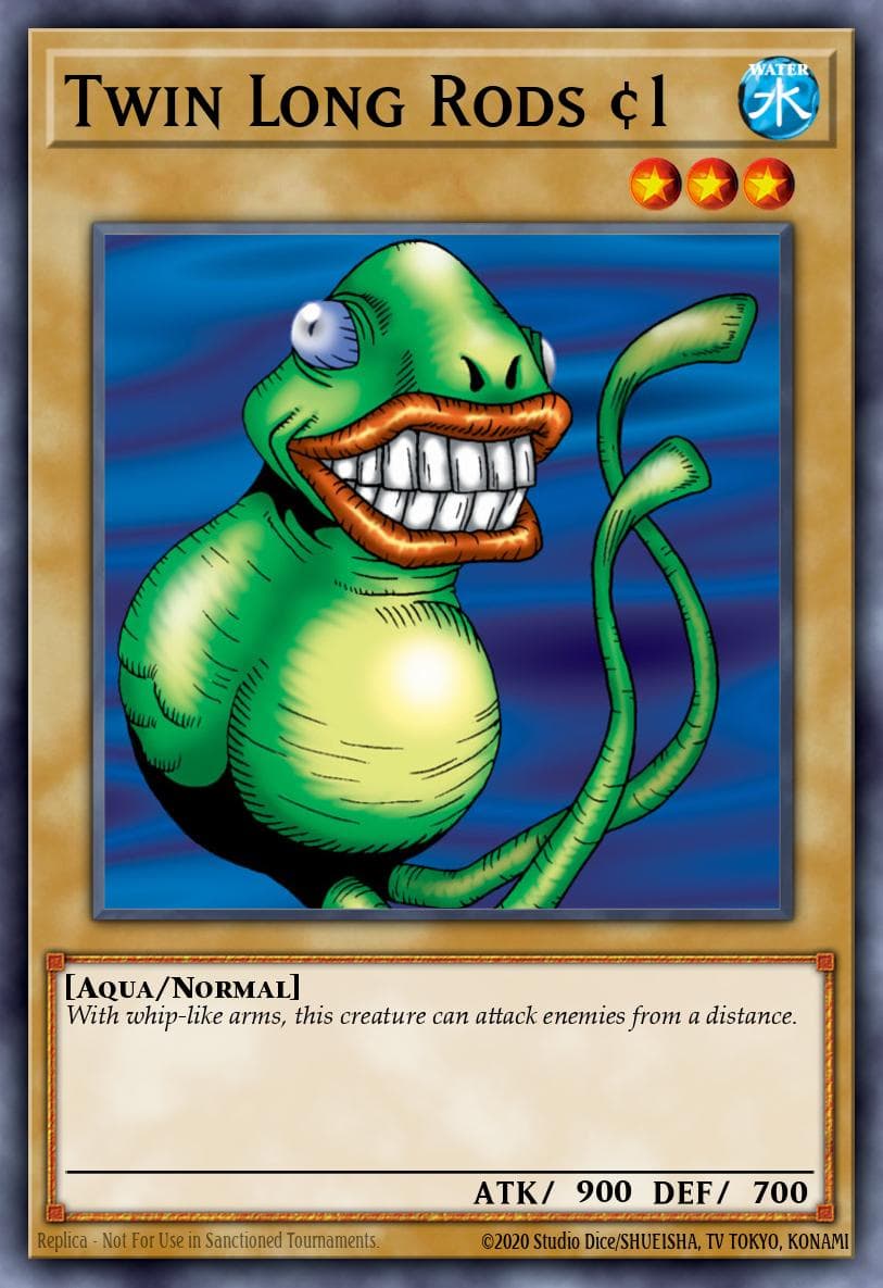 Twin Long Rods #1 遊戲王 card