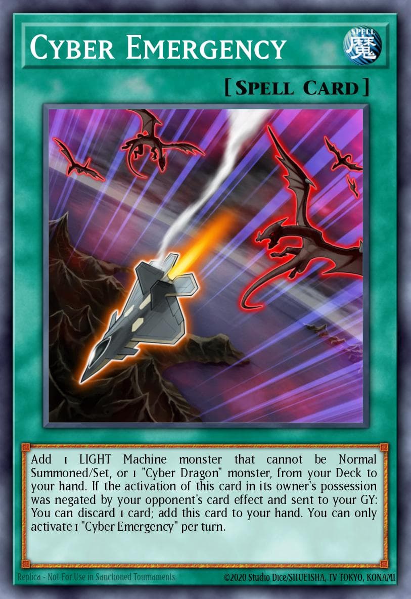 Cyber Emergency Duel Overload card