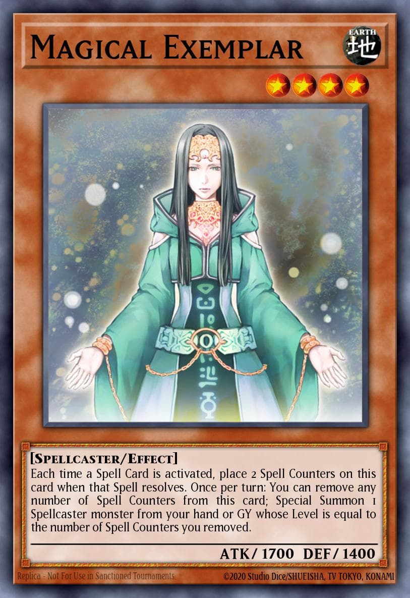 Magical Exemplar Structure Deck: Order of the Spellcasters card