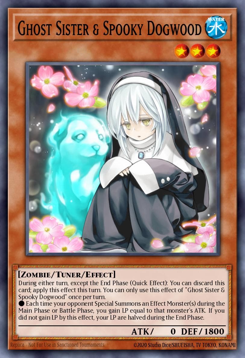 Ghost Sister & Spooky Dogwood Duel Devastator card