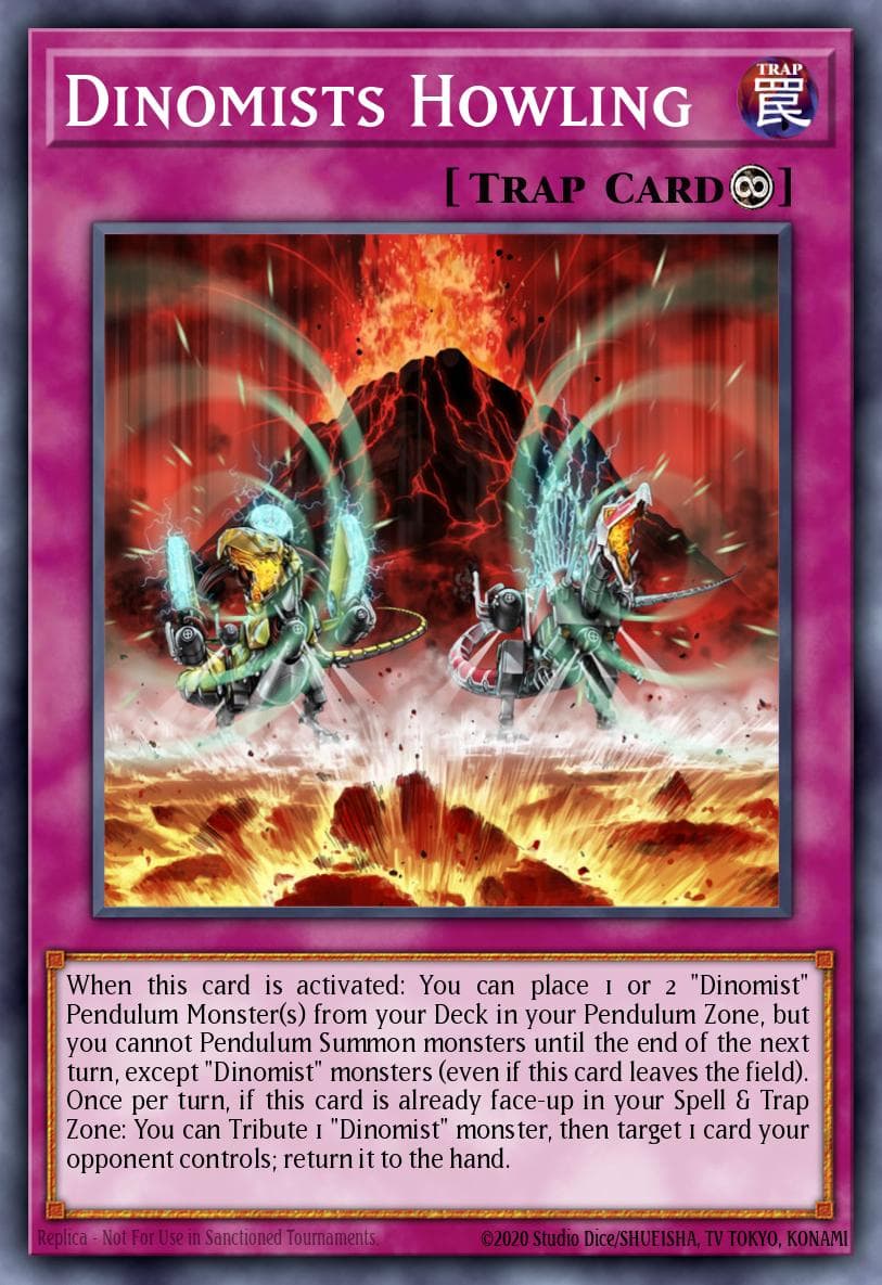 Dinomists Howling Maximum Crisis: Special Edition card