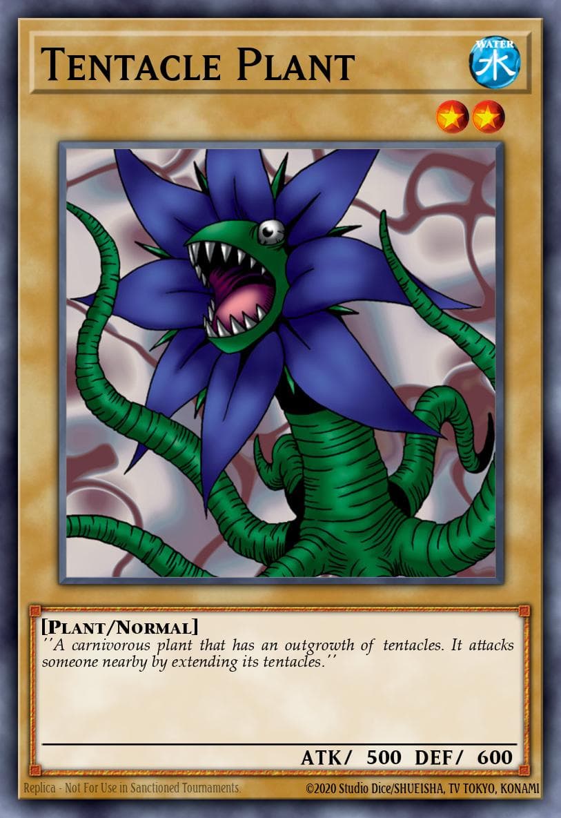 Tentacle Plant 遊戲王 card