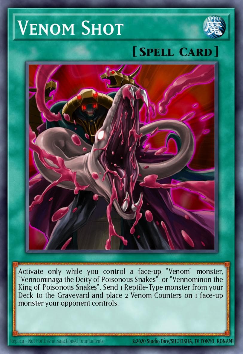 Venom Shot Tactical Evolution: Special Edition card