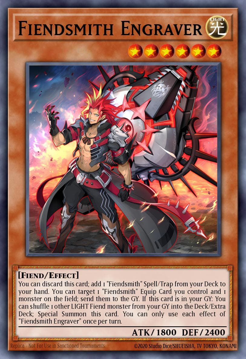 Fiendsmith Engraver The Infinite Forbidden card