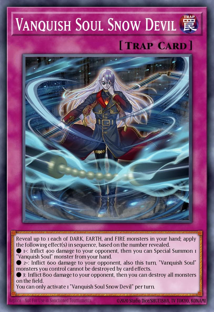 Vanquish Soul Snow Devil 25th Anniversary Tin: Dueling Mirrors card