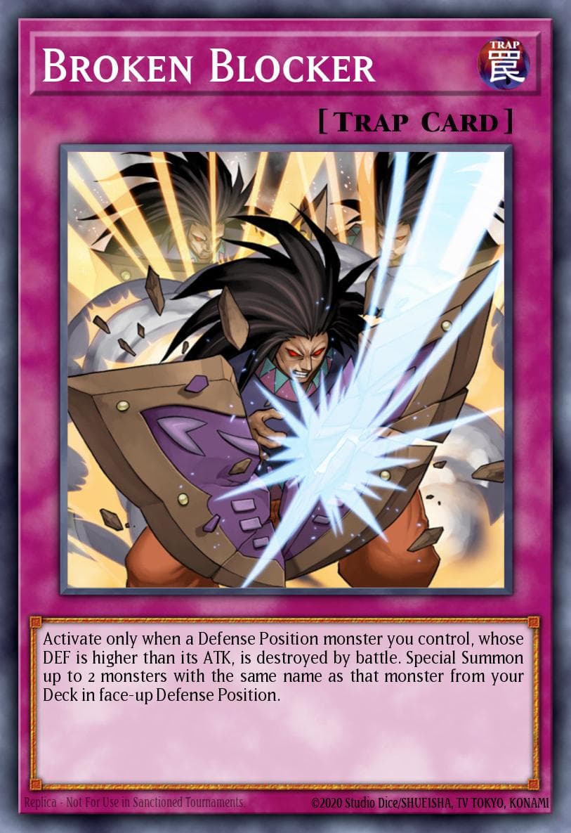 Broken Blocker The Duelist Genesis: Special Edition card