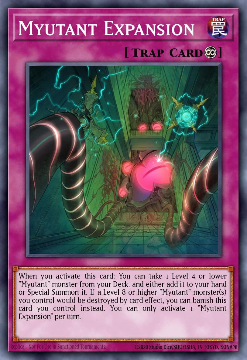 Myutant Expansion Phantom Rage Premiere! promotional card card