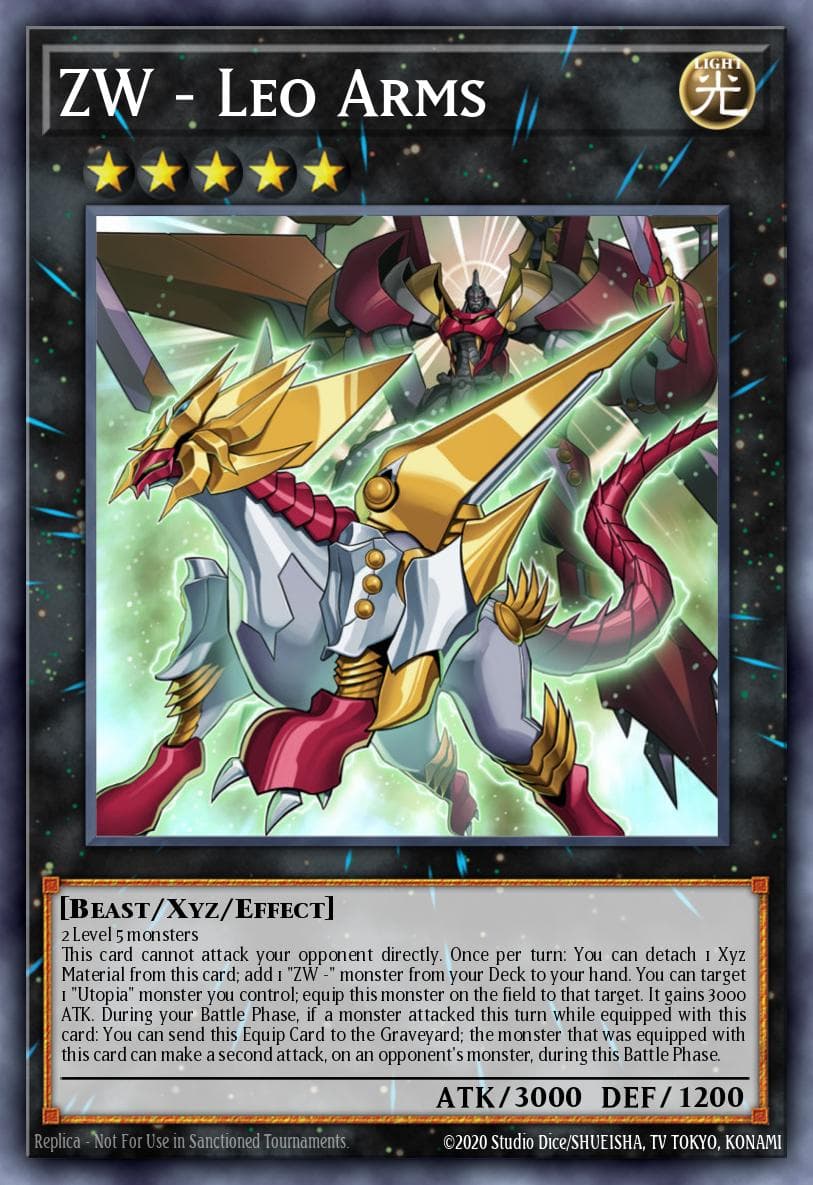 ZW - Leo Arms Cosmo Blazer: Special Edition card