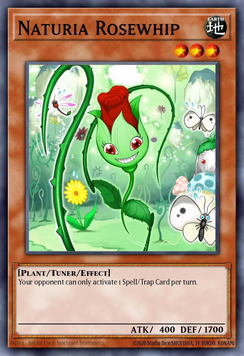 Naturia Rosewhip Hidden Arsenal 2 card