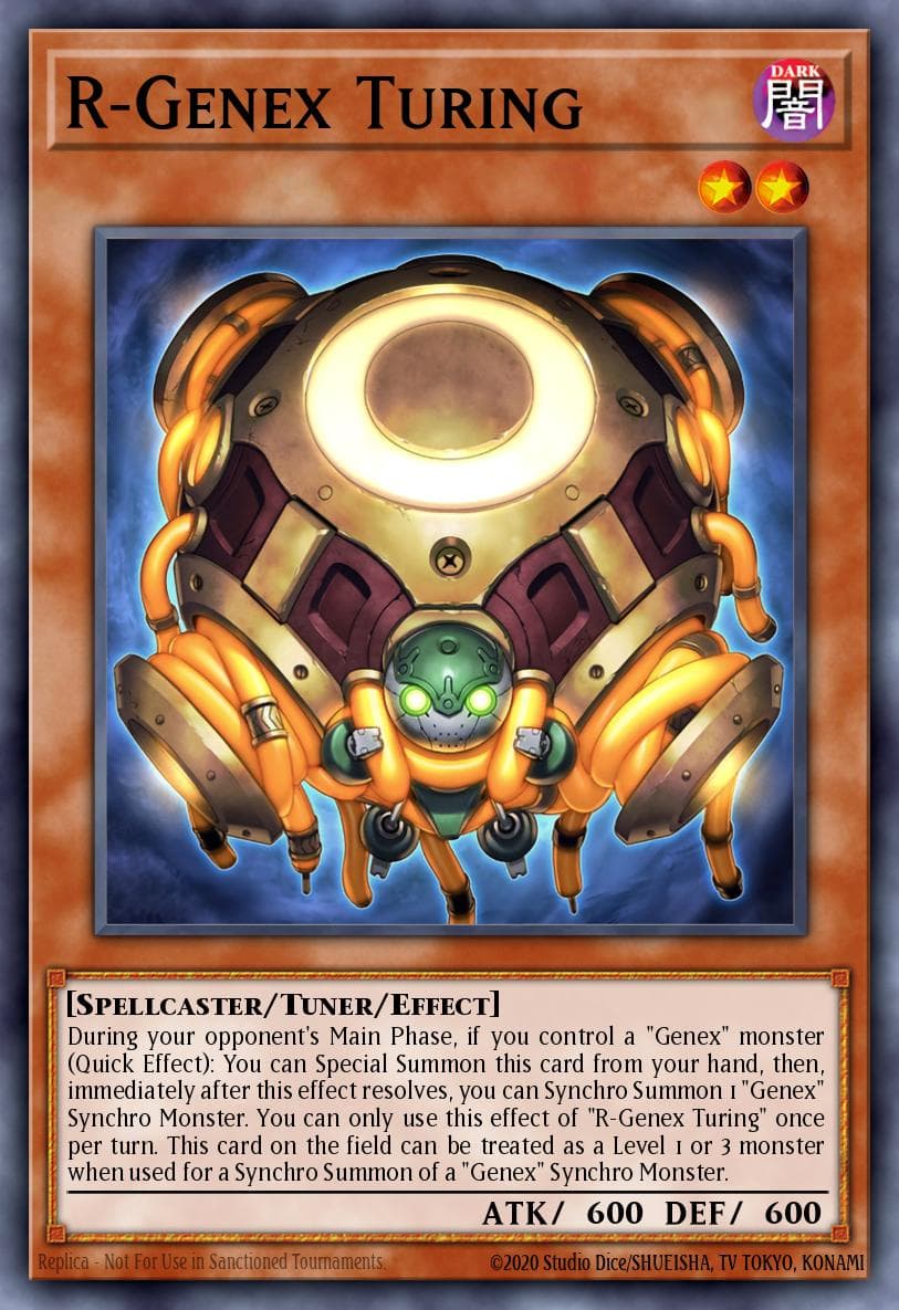 R-Genex Turing Battles of Legend: Terminal Revenge card