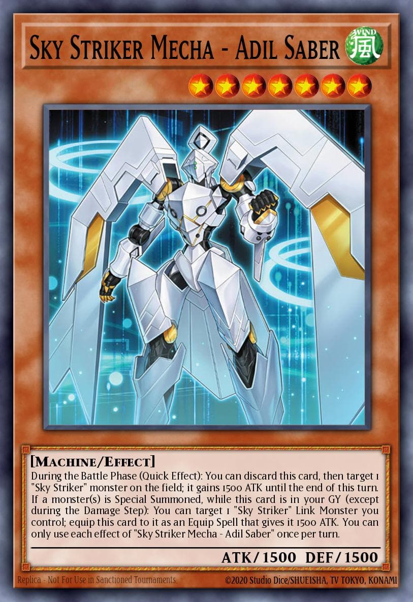 Sky Striker Mecha - Adil Saber Legendary Modern Decks 2026 card