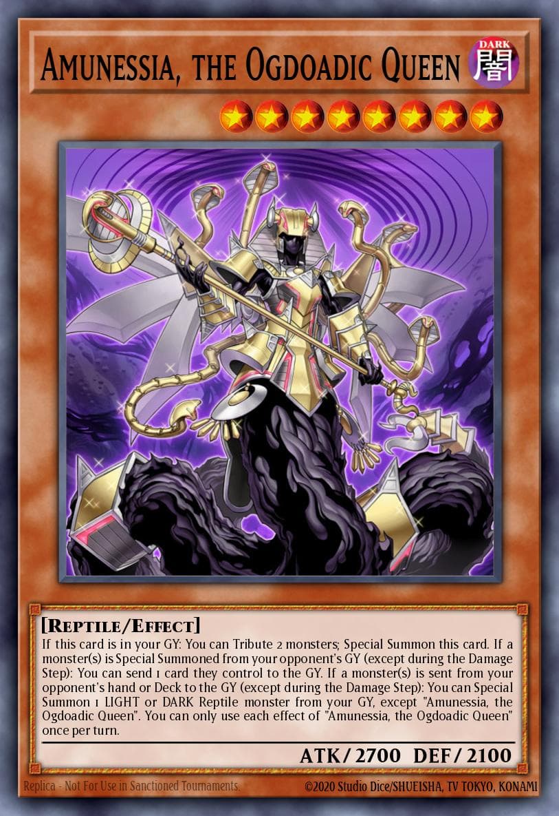 Amunessia, the Ogdoadic Queen Ancient Guardians card