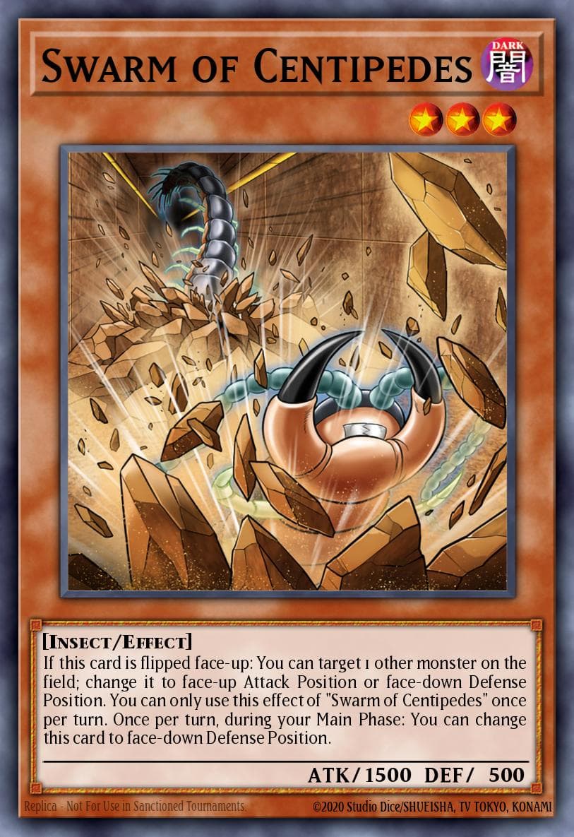 Swarm of Centipedes 2025 Mega-Pack Tin card