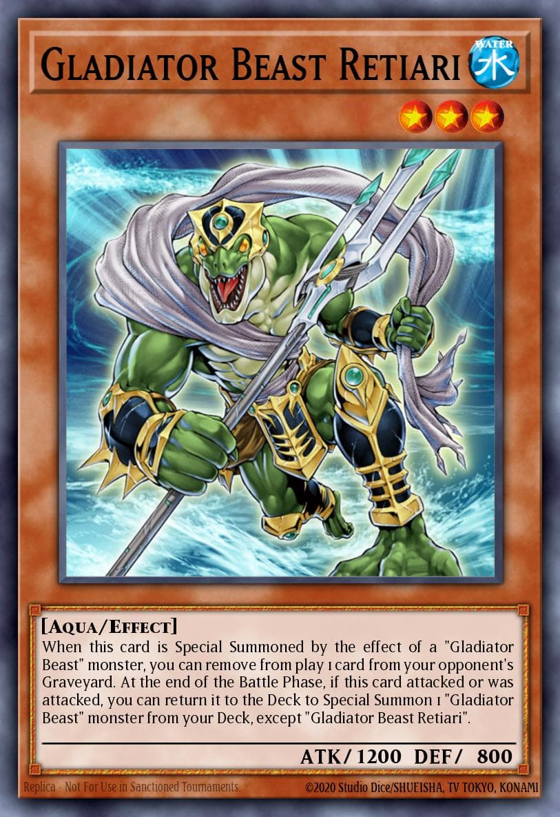 Gladiator Beast Retiari Crossroads of Chaos: Special Edition card