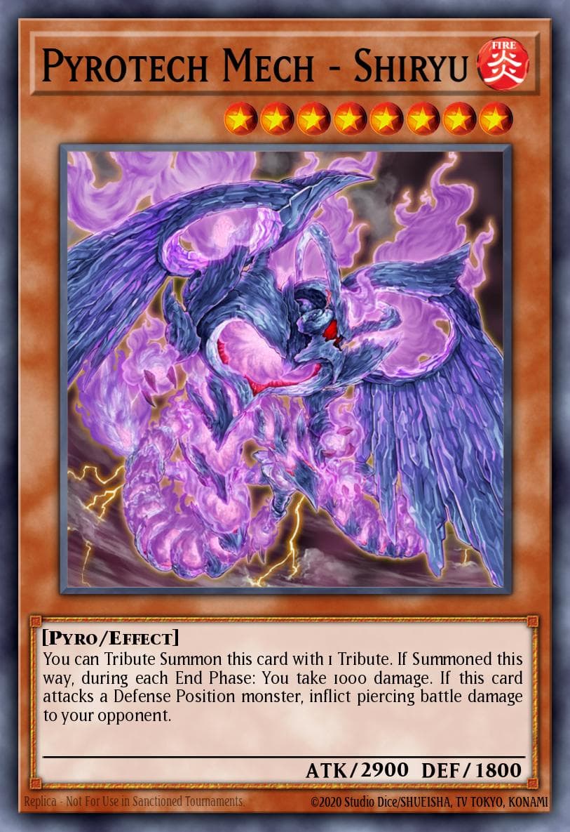 Pyrotech Mech - Shiryu Cosmo Blazer: Special Edition card