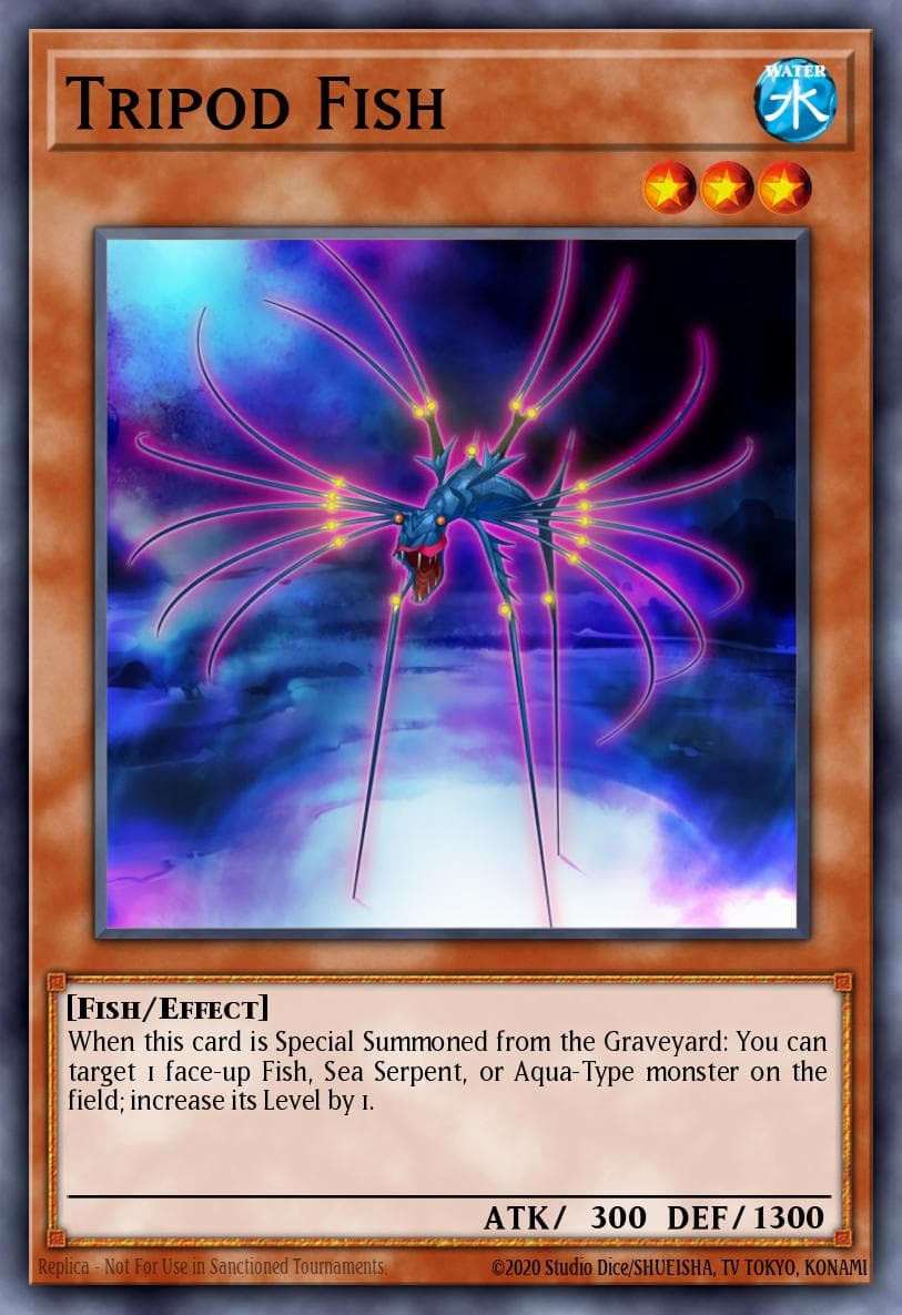 Tripod Fish Abyss Rising: Special Edition card