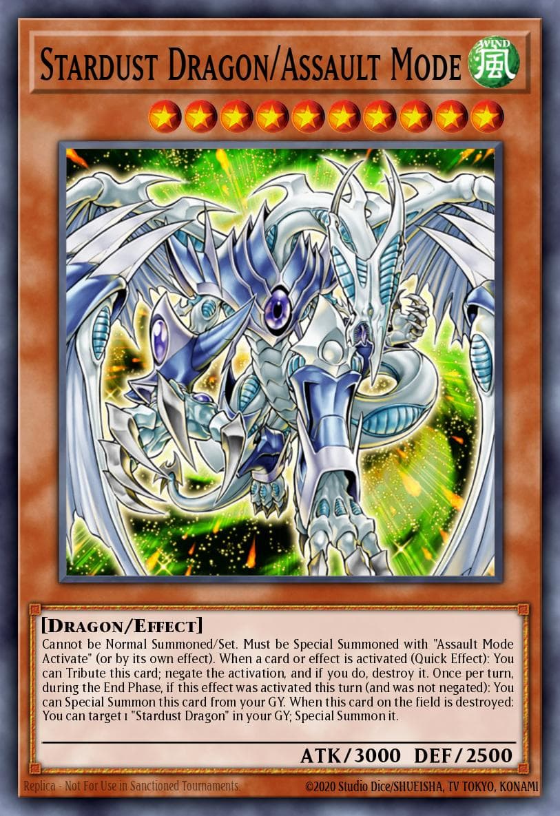 Stardust Dragon/Assault Mode Duelist Pack Collection Tin: Jaden Yuki card