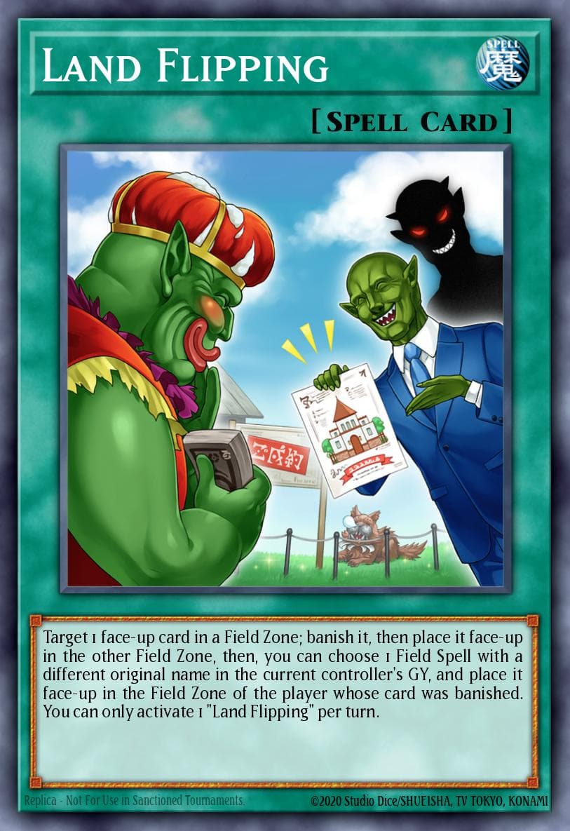 Land Flipping 25th Anniversary Tin: Dueling Mirrors card