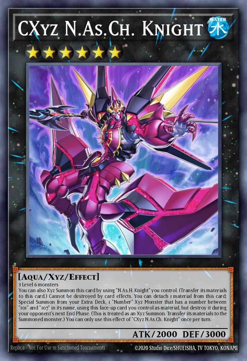 CXyz N.As.Ch. Knight Justice Hunters card