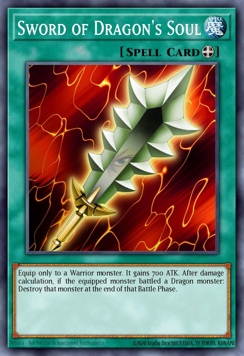 Sword of Dragon's Soul Yu-Gi-Oh! Power of Chaos: Joey the Passion promotional cards card