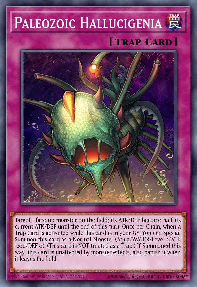 Paleozoic Hallucigenia OTS Tournament Pack 6 card