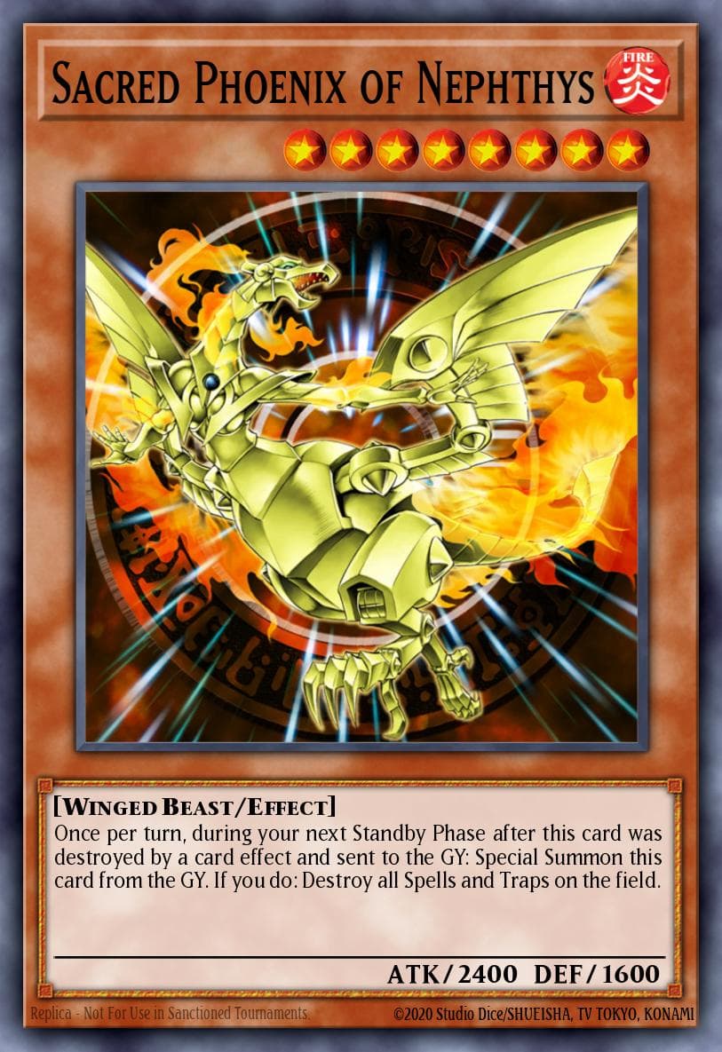 Sacred Phoenix of Nephthys Dark Revelation Volume 3 card