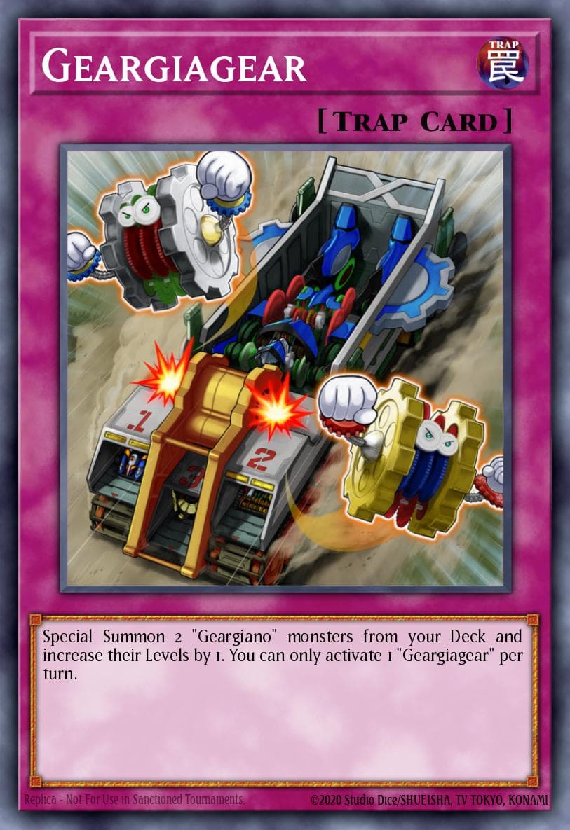 Geargiagear Geargia Rampage Structure Deck card