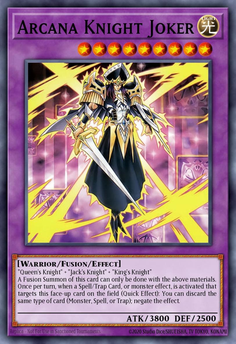 Arcana Knight Joker Ancient Prophecy: Special Edition card