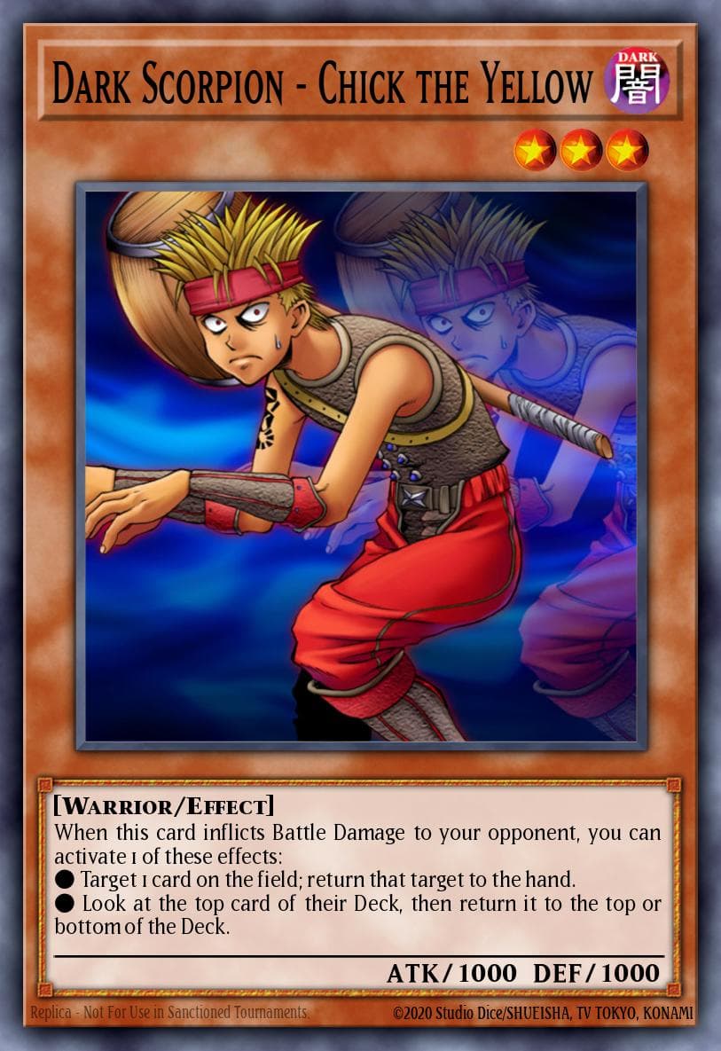 Dark Scorpion - Chick the Yellow Dark Revelation Volume 1 card