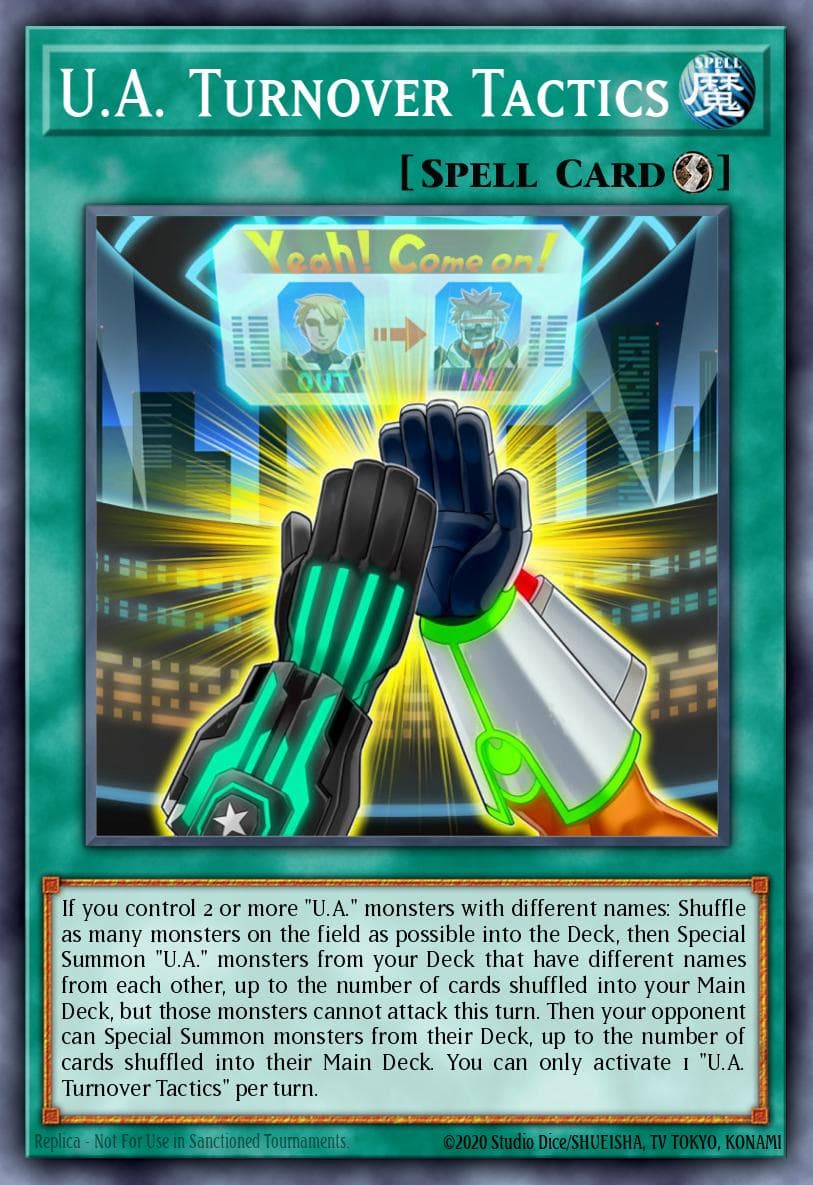 U.A. Turnover Tactics Secrets of Eternity: Super Edition card