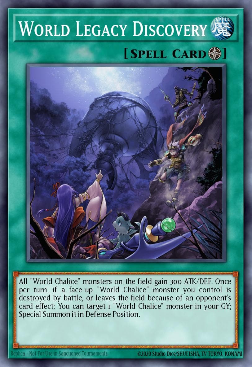 World Legacy Discovery Code of the Duelist Special Edition card