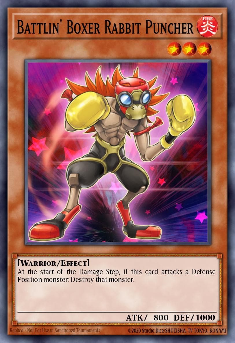 Battlin' Boxer Rabbit Puncher 2014 Mega-Tin Mega Pack card