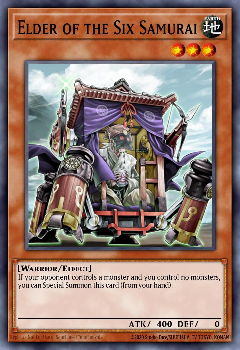 Elder of the Six Samurai Extreme Victory Sneak Peek Participation Card card