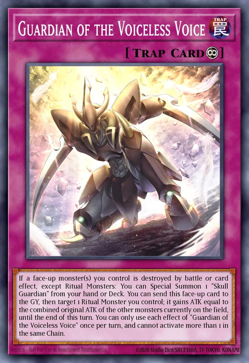 Guardian of the Voiceless Voice The Infinite Forbidden card