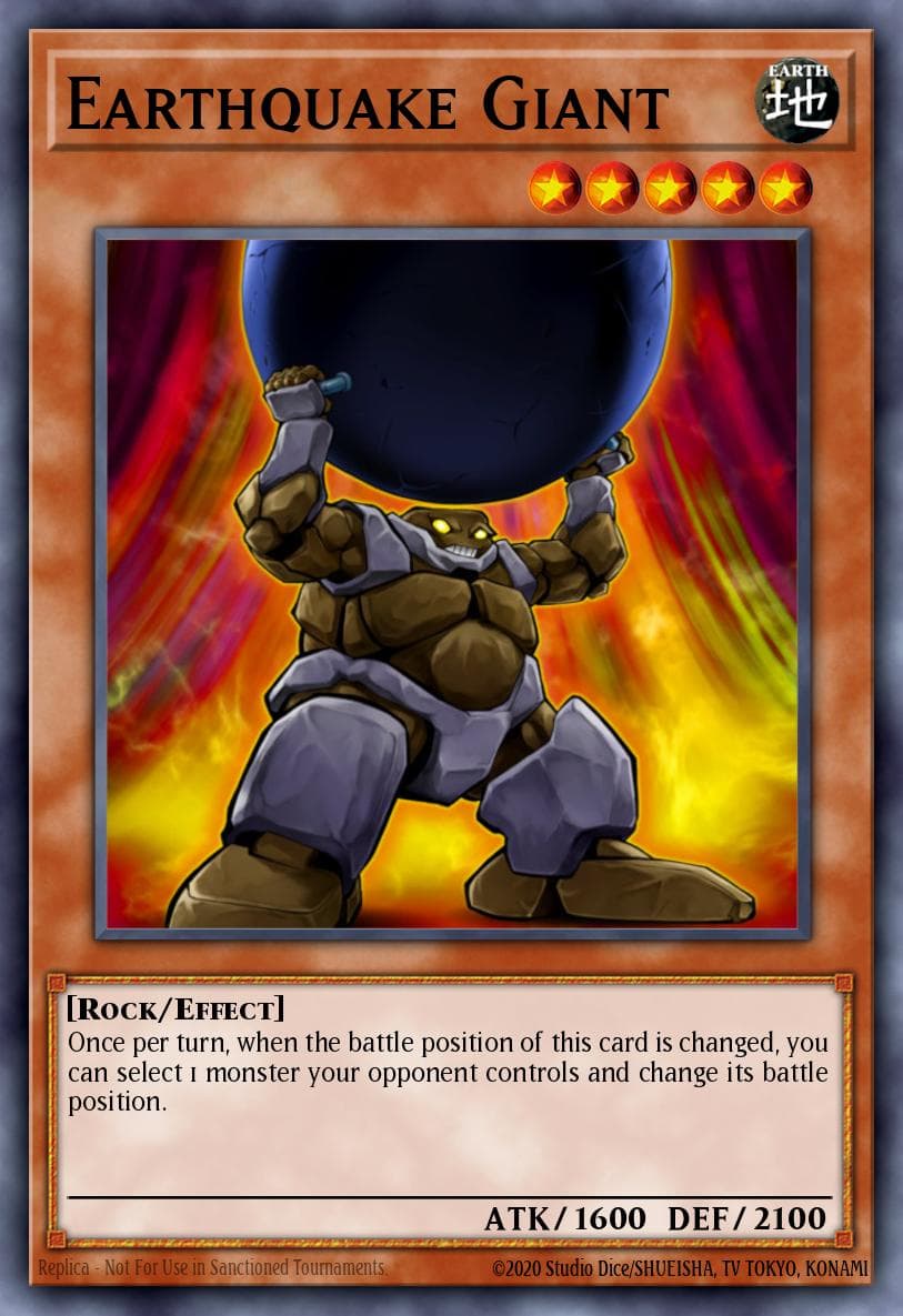 Earthquake Giant Duelist Revolution: Special Edition card