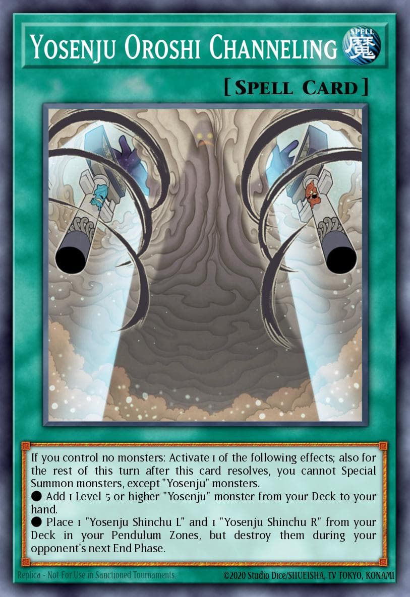 Yosenju Oroshi Channeling Rising Rampage Special Edition card