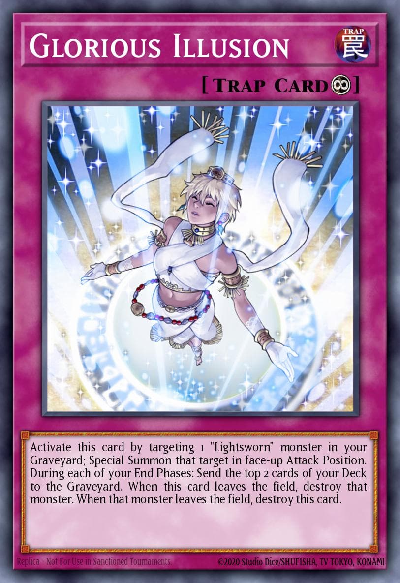 Glorious Illusion Realm of Light Structure Deck card