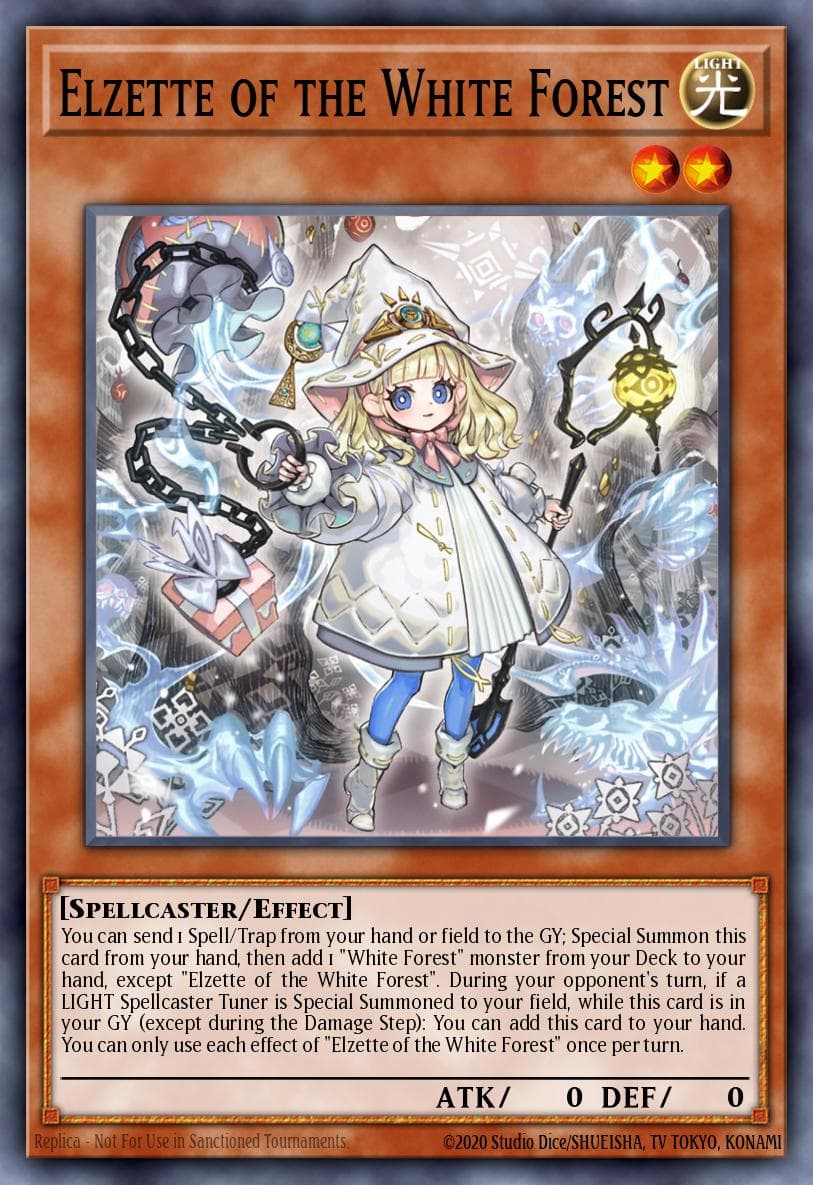 Elzette of the White Forest The Infinite Forbidden card