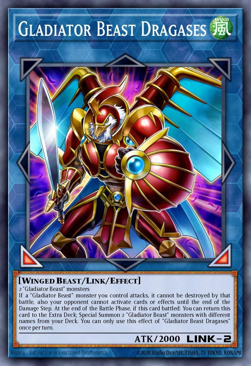 Gladiator Beast Dragases 2019 Gold Sarcophagus Tin Mega Pack card