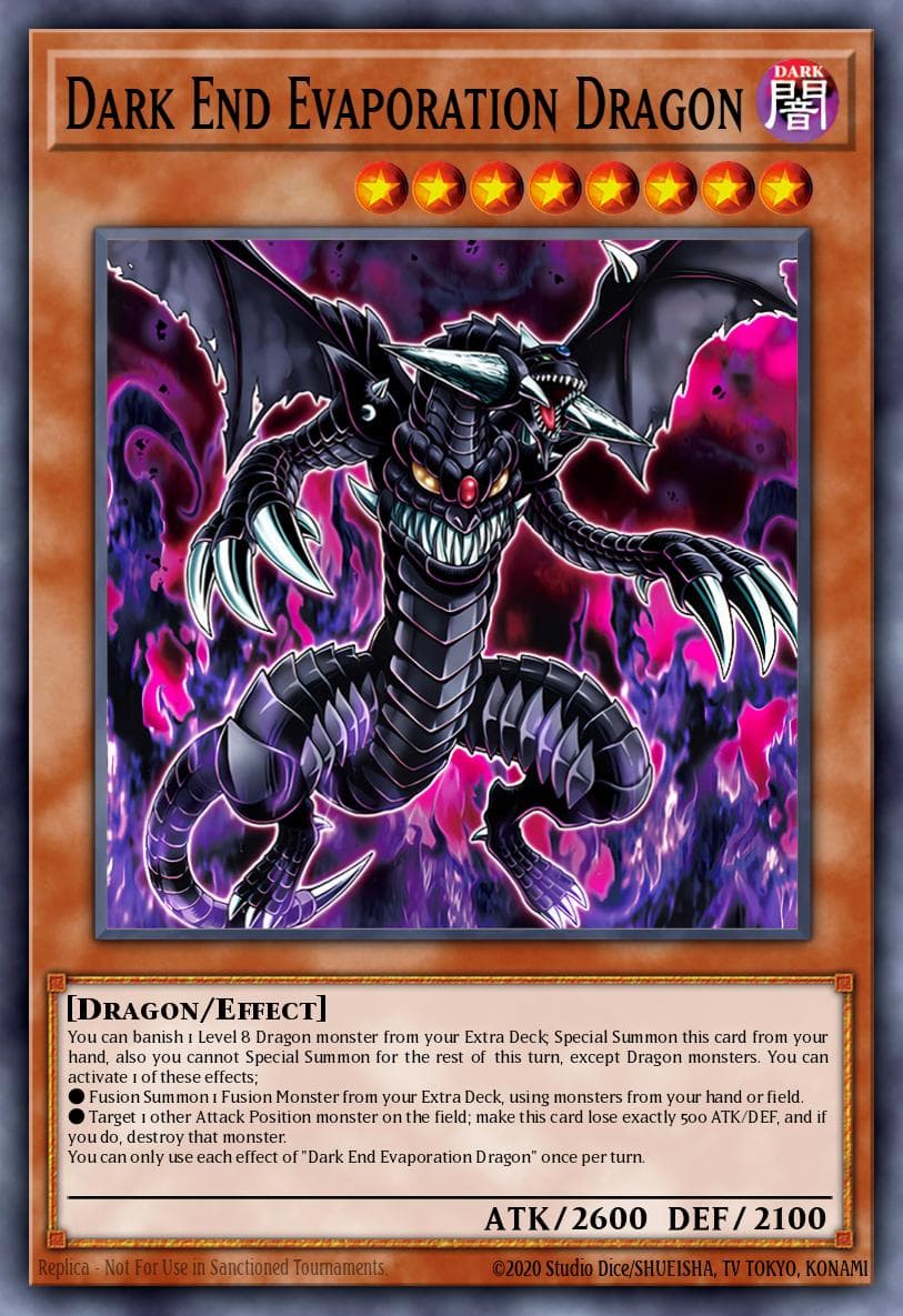 Dark End Evaporation Dragon The Infinite Forbidden card