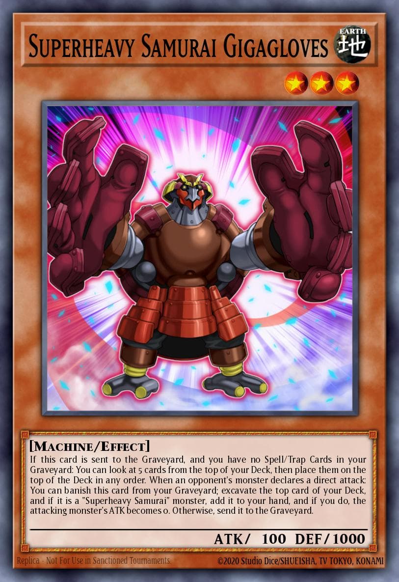 Superheavy Samurai Gigagloves 2016 Mega-Tin Mega Pack card