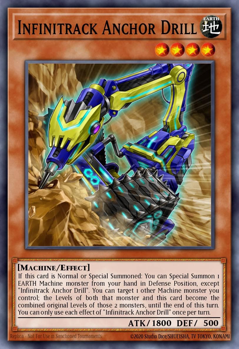 Infinitrack Anchor Drill The Infinity Chasers card