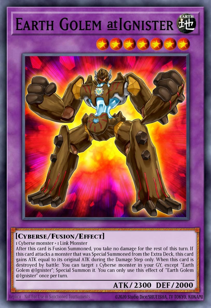 Earth Golem @Ignister Ignition Assault Special Edition card