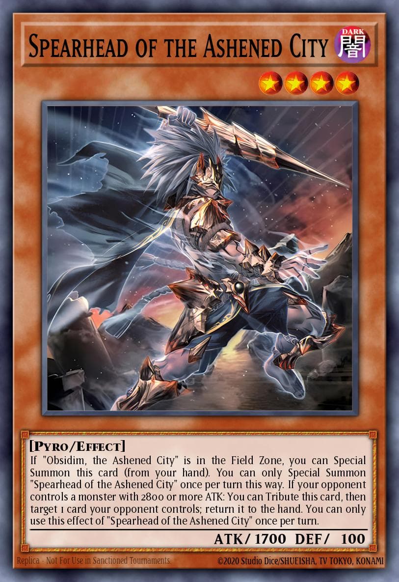 Spearhead of the Ashened City Legacy of Destruction card